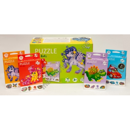 Пазли для малюків ''Puzzle For Kids''2-сторонні (32)