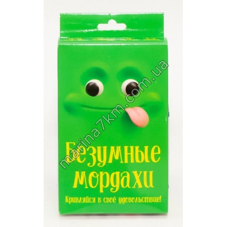 Настільна карткова гра Шалені мордахи