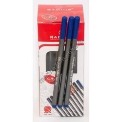 Ручка кульк. Nifty pen grey metalic корпус упак.50шт.стрижень синий,TM''Padius''