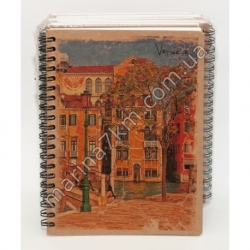 Книжка запис. на спір. KRAFT В6,96 арк. клітинка KR6196K