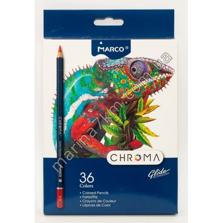 Олівець Marco" (36 кол.) 8010-36 Super Premium (4 шт. в упаковці) (ціна за 1 шт.)
