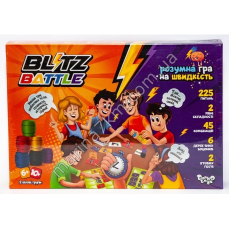 Гра настільна "Blitz Battle'' укр (10)