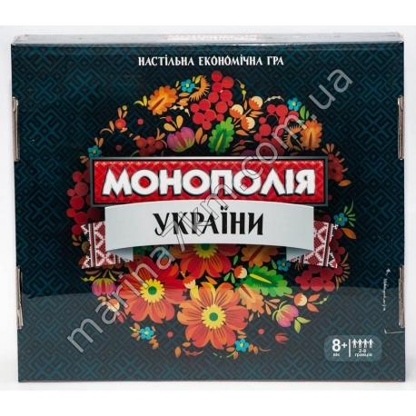 Гра LUX 7008 (укр/рос) "Монополія Україна",в кор-ці 33,5-29,3-5,7см