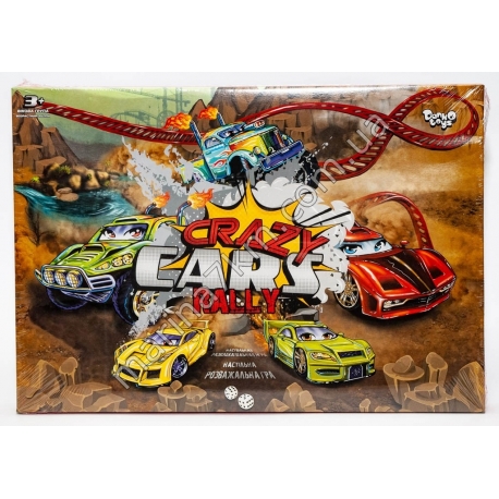 Гра настільна мала ''Crazy Cars Rally''(20)