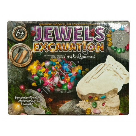 Набір для роскопок ''Jewels Excavation''каміння укр (6)