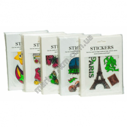 Наклейка STICKERS на тканини, сумки та ін. (10 шт. в уп.)
